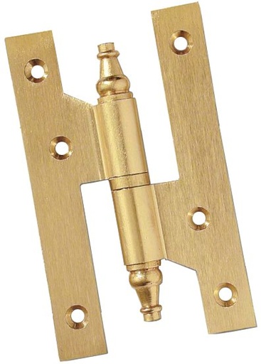 [PE320100D] PERNIO C/ROD.LATON C/FINALES 100X60 DCHA
