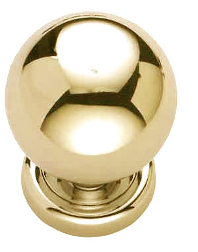 [PO01460S01] Pomo bola Ø 60 mm. oro satinado  