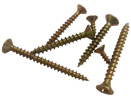 [TATE2411009] Tornillo aglomerado cabeza plana CHIP-FIX bicromatado 6,0x110