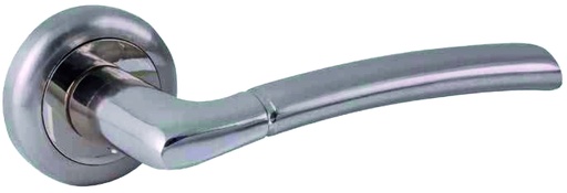 [MA40624349] Jgo. manivelas INDALO placa Ø 51 mm. niq.sat/niq.brillo