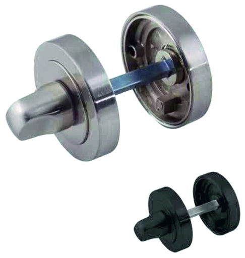 [MT110A43] Muletilla completa(4075) roseta Ø 50 niq.satinado