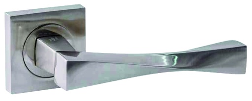 [MA4104] Jgo. manivelas BOSCO placa 52x52 mm. niquel satinado