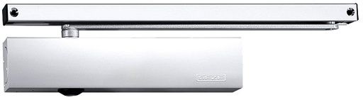 [MU5000E3562] Cuerpo cierrapuertas TS5000 ECLINE con amortiguador fuerza EN-3-5 plata