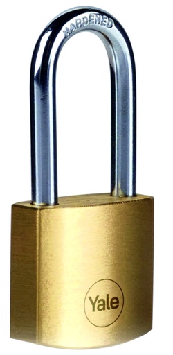 [CN110L30] Candado YALE arco largo latón 30 mm.