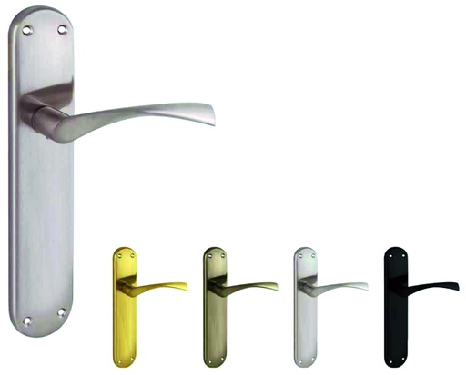 [MA01620L84] Jgo. manivelas (4175) OLA placa 250x48 mm. negra