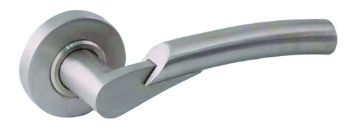 [MA5021] Jgo. manivelas "FUTURE" placa Ø 52 mm. inox