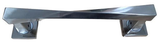 [MN4158] Manillón BOSCO placas cuadradas 52x52 mm. 250 mm. a.inox.