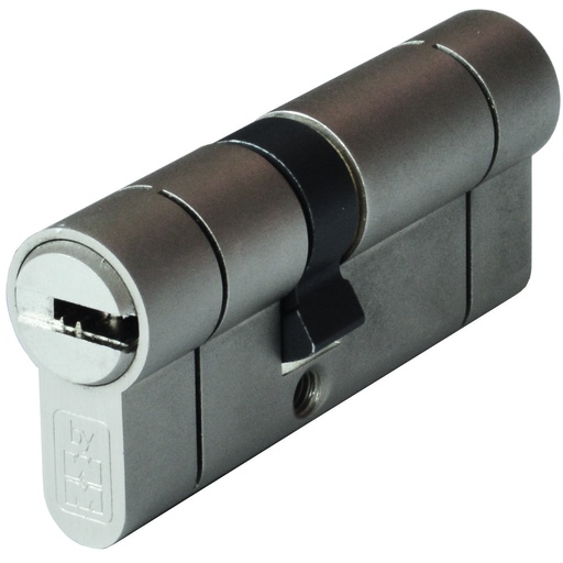 [BSVP5151F7] Bombillo VIPER  102 mm. (51x51) doble embrague 5+2 llaves (usuario+obra) níquel satinado